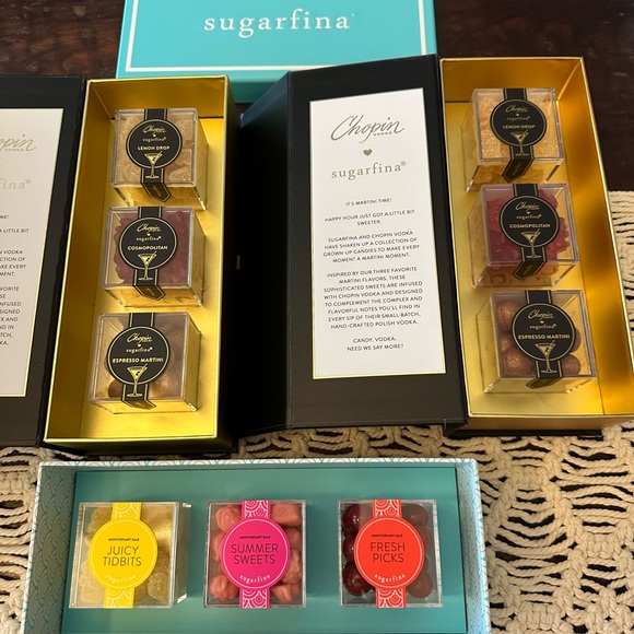 Sugarfina Other - Sugarfina Candy Cubes - 3 boxes - New in Box